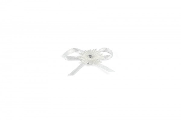 Boutonnière noeud diamant sur sticker 4,5 cm decofestive.fr 1115-bl