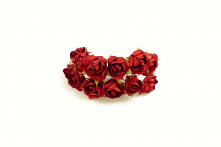 Rose 12 cm decofestive.fr 1125-rg