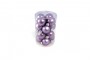 Mini-boules en verre brillant et mat 3,5 cm decofestive.fr 1553-ll