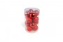 Mini-boules en verre brillant et mat 3,5 cm decofestive.fr 1553-rg