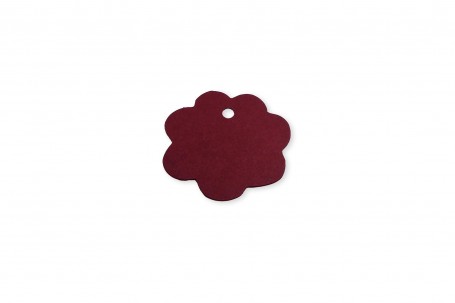 Etiquette fleur 4 cm decofestive.fr 1893-bd