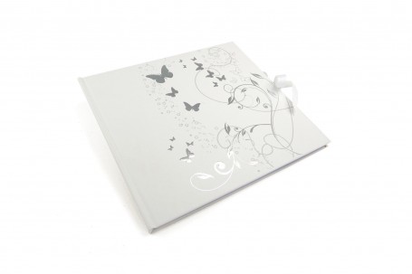 Livre d'or papillons 22 x 19 cm decofestive.fr 2037-bl