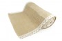 Chemin de table Jute bordé dentelle 28 cm x 5 m decofestive.fr 3614-nt