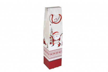 Boite bouteille déco Père Noël 38 cm decofestive.fr 4076