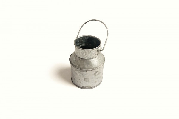 Pot à lait en zinc avec anse 9 x 5 cm decofestive.fr 4560