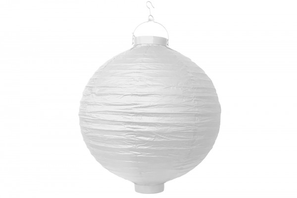 Lanterne boule déco avec LED 30 cm decofestive.fr 5555-bl
