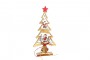 Sapin bois sur socle avec scène de Noël 31 cm decofestive.fr 6100-rg