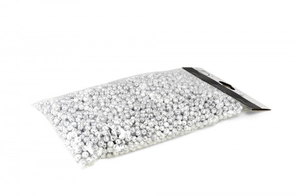 Billes de neige pailletées ARGENT 50 g decofestive.fr 6800-bl