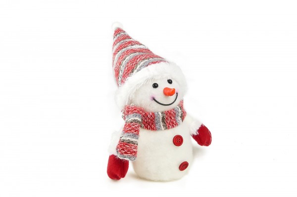 Bonhomme de neige LED 15 cm decofestive.fr 6814-rg