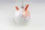 Boule licorne en verre 8 cm decofestive.fr 6859-bl