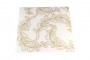 Serviette aspect tissu Guirlande 40 x 40 cm decofestive.fr 6861-or