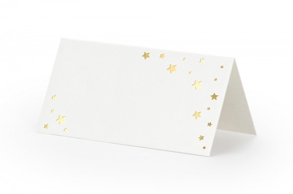 Marque-place petites étoiles 9,5 cm decofestive.fr 6405-or