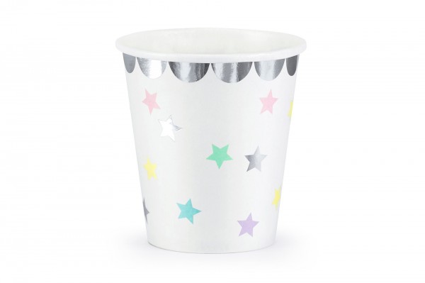 Gobelet étoiles multicolore 18 cl decofestive.fr 6429-cl