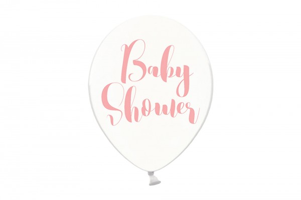 Ballon Baby Shower transparent 30 cm decofestive.fr 6444-rs