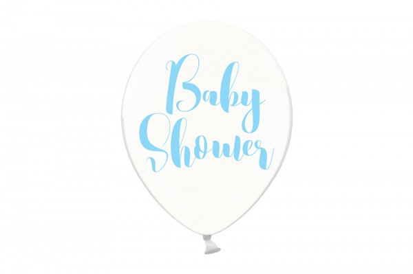 Ballon Baby Shower transparent 30 cm decofestive.fr 6445-be