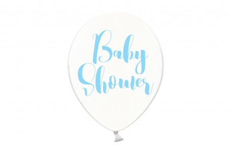 Ballon Baby Shower transparent 30 cm decofestive.fr 6445-be