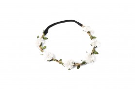 Headband à fleurs decofestive.fr 6516-bl