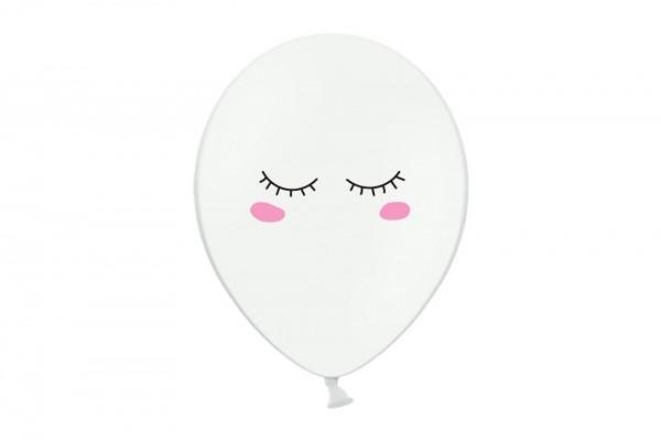 Ballons yeux smiley 30 cm decofestive.fr 6897-bl