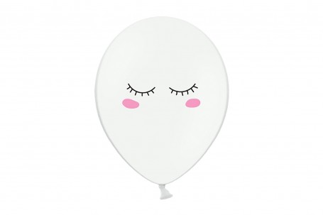 Ballons yeux smiley 30 cm decofestive.fr 6897-bl