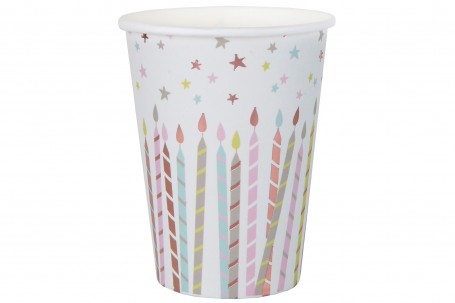 Gobelet multicolore PASTEL 27 cl decofestive.fr 6935-cl