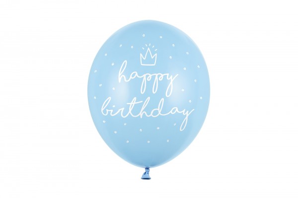 Ballon Happy Birthday 30 cm decofestive.fr 7011-be