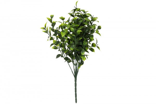 Bouquet de feuilles vertes 35 cm decofestive.fr 7090-ve