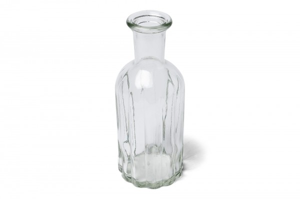 Vase Lola en verre ciselé 19 cm decofestive.fr 7521-ct