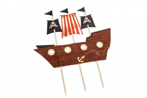 Cake topper pirate decofestive.fr 7532-zz