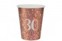 Gobelet âge rose gold étincelant decofestive.fr 7518-030