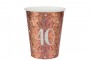 Gobelet âge rose gold étincelant decofestive.fr 7518-040