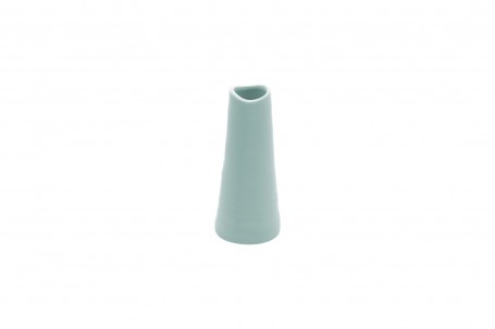 Vase catane céramique bleu brume 14 cm decofestive.fr 8272-be