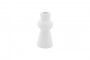 Bougeoir chandelier céramique blanc 12,4 cm decofestive.fr 8695-bl