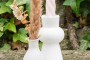 Bougeoir chandelier céramique blanc 12,4 cm decofestive.fr 8695-bl-1